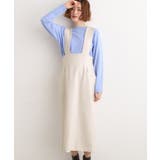 オフ(004) | 【ウエストゴム】美シルエットなハイウエストサス付きスカート | grove