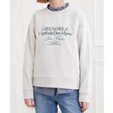 プレッピーロゴ裏起毛スウェット | grove | 詳細画像13