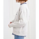 プレッピーロゴ裏起毛スウェット | grove | 詳細画像14