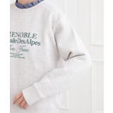 プレッピーロゴ裏起毛スウェット | grove | 詳細画像17