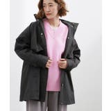 【撥水 シルエット2WAY】羽織るだけでサマになる、スタンドネックテントラインコ… | grove | 詳細画像6 