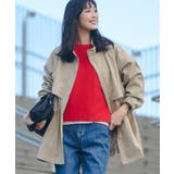 【撥水 シルエット2WAY】羽織るだけでサマになる、スタンドネックテントラインコ… | grove | 詳細画像11 