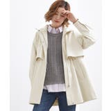 オフホワイト(003) | 【撥水 シルエット2WAY】羽織るだけでサマになる、スタンドネックテントラインコ… | grove