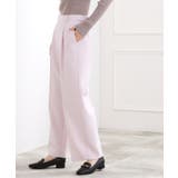 スタイリングが上品に決まる、ウールライクワイドパンツ | grove | 詳細画像11 