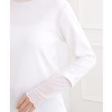 シアー切替ハイネックプルオーバー | grove | 詳細画像22