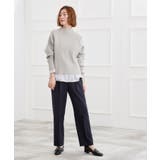 ラグランスリーブ肩釦ニット | grove | 詳細画像3 