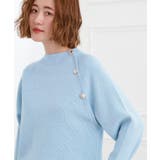 ラグランスリーブ肩釦ニット | grove | 詳細画像9 