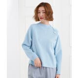 ラグランスリーブ肩釦ニット | grove | 詳細画像10 