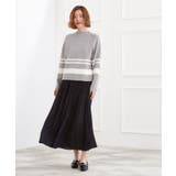 ラグランスリーブ肩釦ニット | grove | 詳細画像20 