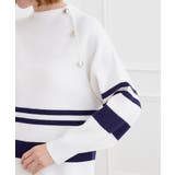 ラグランスリーブ肩釦ニット | grove | 詳細画像26 