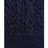 リリヤーンケーブル ニットベスト | grove | 詳細画像9 