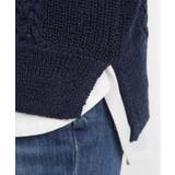 リリヤーンケーブル ニットベスト | grove | 詳細画像20 