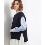 【2点SET】一枚でコーデが決まる!ニットベスト×シャツSET | grove | 詳細画像16