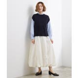 【2点SET】一枚でコーデが決まる!ニットベスト×シャツSET | grove | 詳細画像19