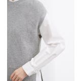 【2点SET】一枚でコーデが決まる!ニットベスト×シャツSET | grove | 詳細画像26