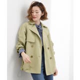 【撥水/シルエット2WAY】軽やかミドルトレンチコート | grove | 詳細画像2