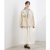 【撥水/シルエット2WAY】軽やかミドルトレンチコート | grove | 詳細画像9