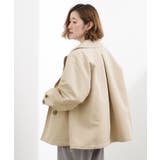 【撥水/シルエット2WAY】軽やかミドルトレンチコート | grove | 詳細画像19