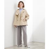 【撥水/シルエット2WAY】軽やかミドルトレンチコート | grove | 詳細画像20