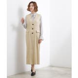 【一枚着／ジレ】着回しできるトレンチライクジャンドレ | grove | 詳細画像4 