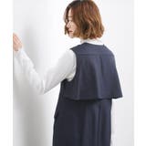 【一枚着／ジレ】着回しできるトレンチライクジャンドレ | grove | 詳細画像7 