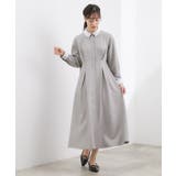 晴れの日にも映える、品よく華やかなシャツワンピース | grove | 詳細画像3 