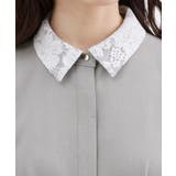 晴れの日にも映える、品よく華やかなシャツワンピース | grove | 詳細画像16 