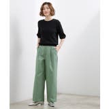 きれい見えと快適さを両立する 春夏対応ワイドパンツ | grove | 詳細画像6 