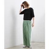 きれい見えと快適さを両立する 春夏対応ワイドパンツ | grove | 詳細画像7 