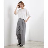 きれい見えと快適さを両立する 春夏対応ワイドパンツ | grove | 詳細画像14 