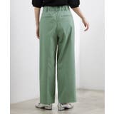 きれい見えと快適さを両立する 春夏対応ワイドパンツ | grove | 詳細画像19 