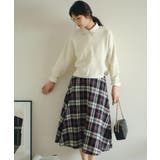 ビジューカラー とろみシャツ | grove | 詳細画像2 