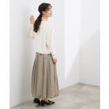 【おうちで洗える】顔周りすっきり、ボートネックニット | grove | 詳細画像4 