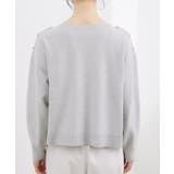 【おうちで洗える】顔周りすっきり、ボートネックニット | grove | 詳細画像28 