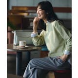 【おうちで洗える】顔周りすっきり、ボートネックニット | grove | 詳細画像11 