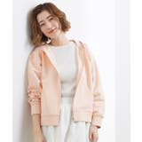 ピンク(071) | 軽やかに羽織れてシーズンレスに活躍! 大人のジップパーカー | grove