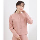 【SETUP対応】パール調釦ニットカーディガン | grove | 詳細画像6 