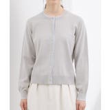 レイヤード風配色カーディガン | grove | 詳細画像13 