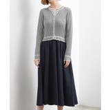 一枚で装いが整う マルチボーダーアソートドッキングワンピース | grove | 詳細画像13