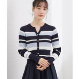 一枚で装いが整う マルチボーダーアソートドッキングワンピース | grove | 詳細画像9