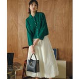 軽やかに揺れて、旬のムードを纏う エスカルゴバルーンスカート | grove | 詳細画像7 