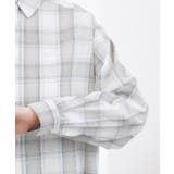 【大人の抜け感】オンブレーチェックシャツ | grove | 詳細画像13 