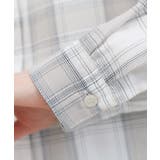 【大人の抜け感】オンブレーチェックシャツ | grove | 詳細画像14 