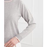 バイカラーハイネックニット | grove | 詳細画像25 