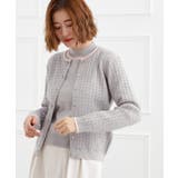 ミニケーブルクルーネックカーディガン | grove | 詳細画像6 