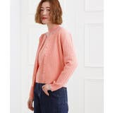 ミニケーブルクルーネックカーディガン | grove | 詳細画像18 