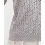 ミニケーブルクルーネックカーディガン | grove | 詳細画像26 