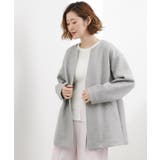 ダンボールジャージ ノーカラーミドルコート | grove | 詳細画像2 