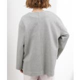 ダンボールジャージ ノーカラーミドルコート | grove | 詳細画像17 