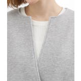 ダンボールジャージ ノーカラーミドルコート | grove | 詳細画像18 